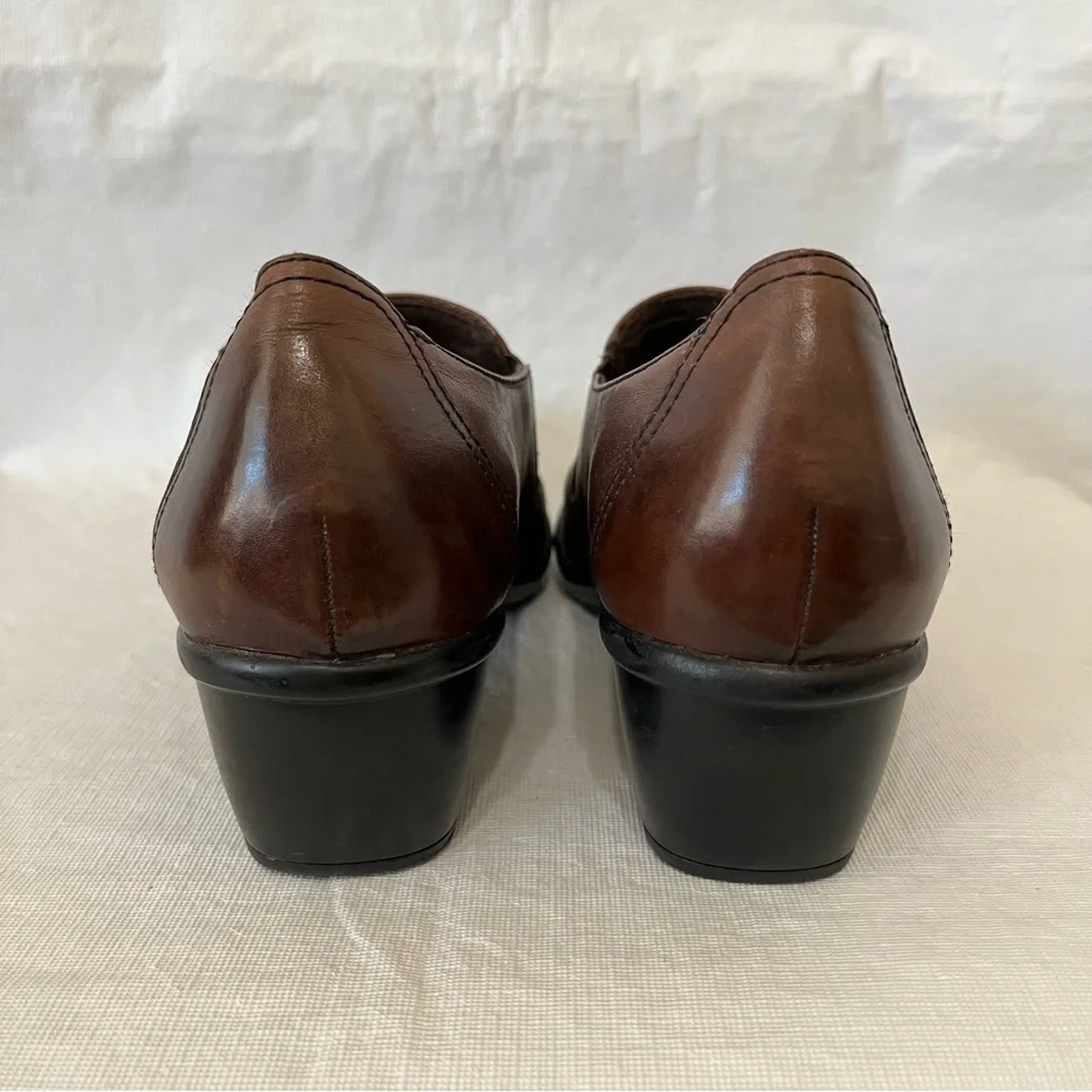 Clarks brown leather